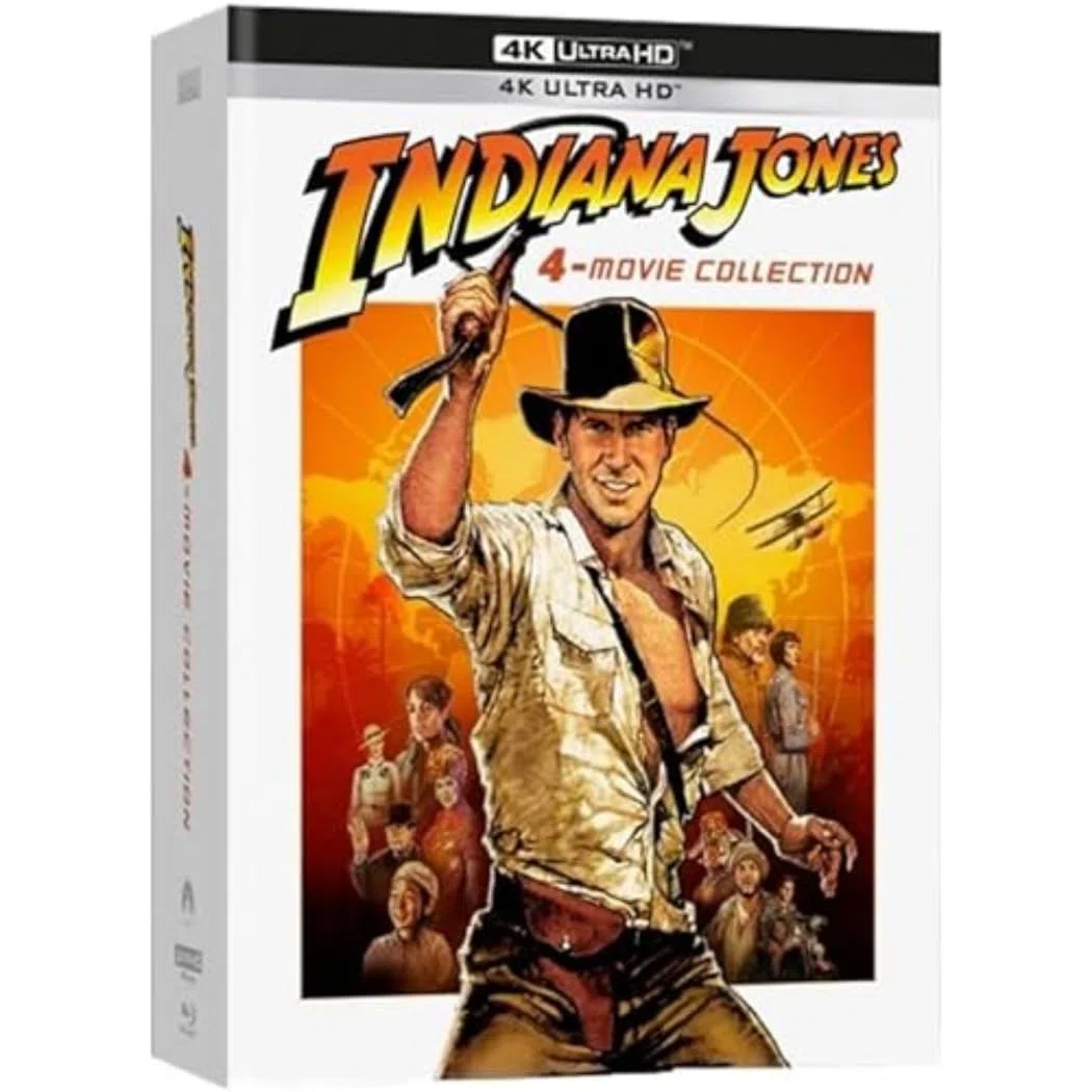 Indiana Jones - L'intégrale [4K Ultra HD + Blu-ray bonus]