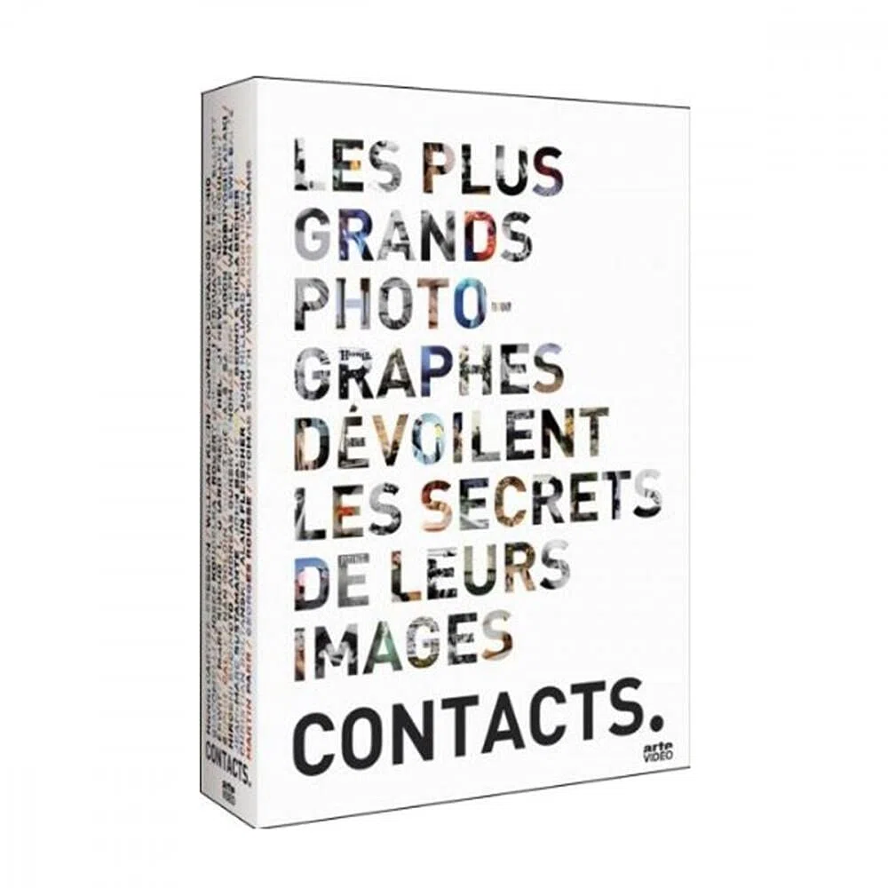 Coffret Contacts 3 DVD - Le Photoreportage / La Photographie Contemporaine / La Photographie Conceptuelle
