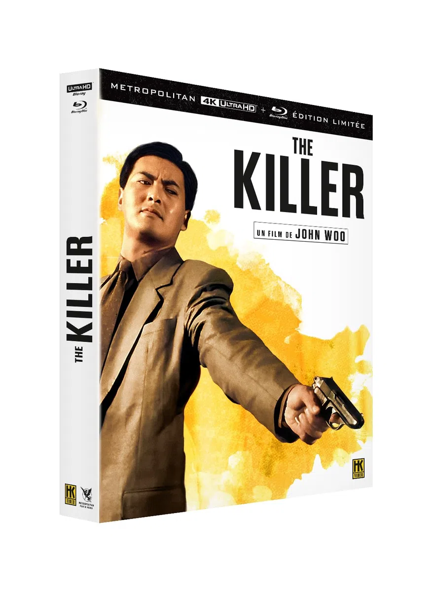 THE KILLER - HKVidéo - COLLECTOR Digipak Edition Limitée - COMBO 4K + BLURAY + 1 BLURAY BONUS + LIVRET