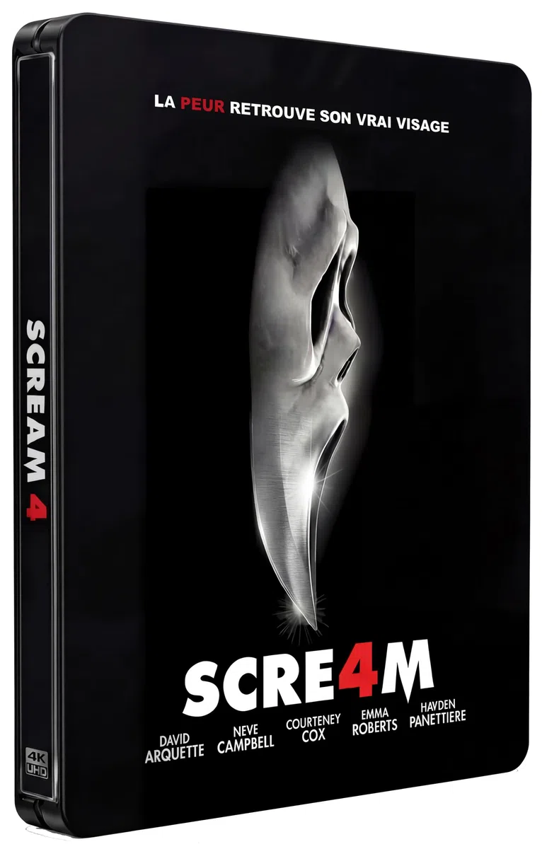 Scream 4 Combo Steelbook Blu-ray 4K